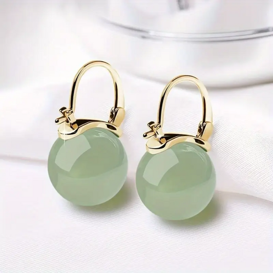 Aretes de Jade Feng Shui