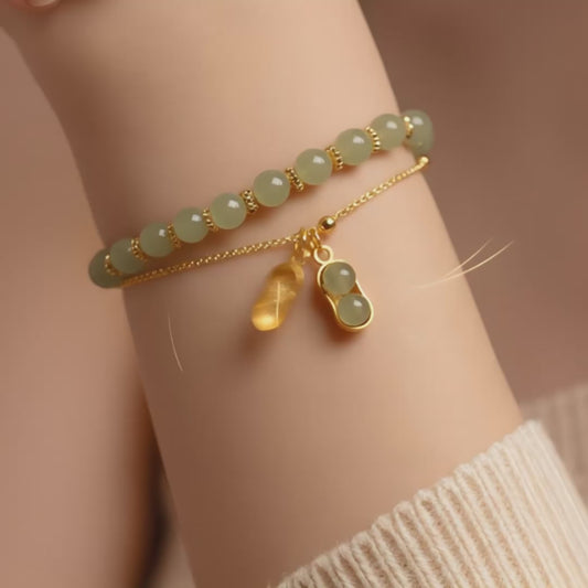 Brazalete de Jade Feng Shui