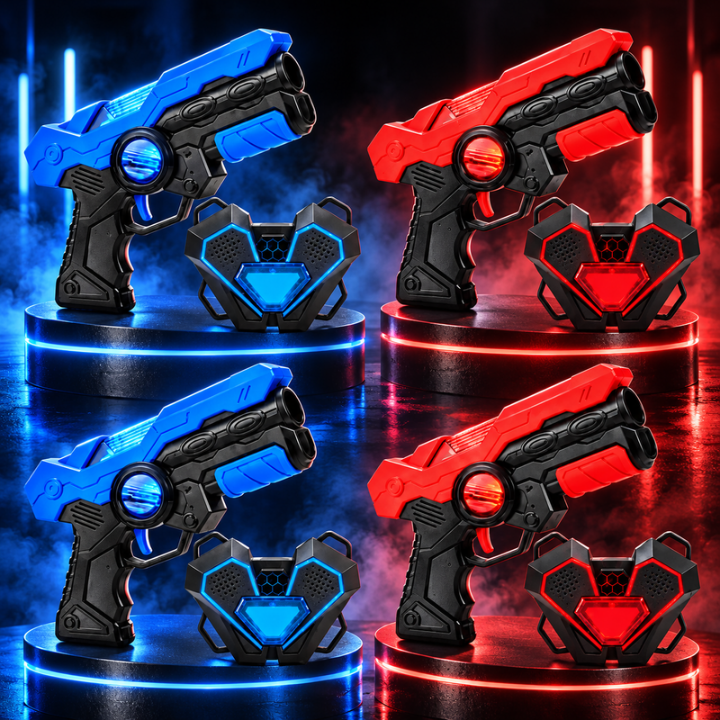 Multiplayer Infrared Laser Battle Gun Set