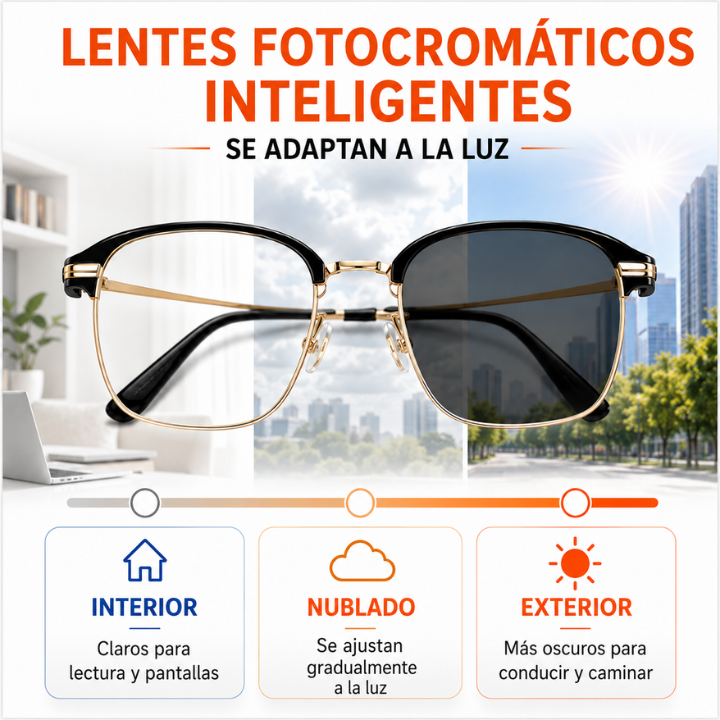 SunShift™ Gafas de Lectura Fotocromáticas Adaptativas