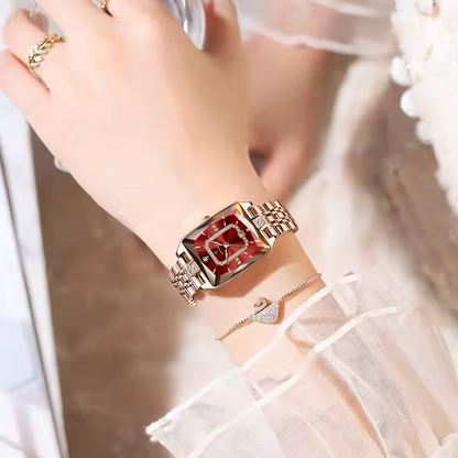 Reloj de Cuarzo Rectangular
