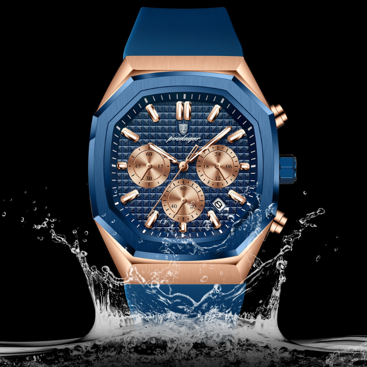 Reloj Octogonal de Negocios