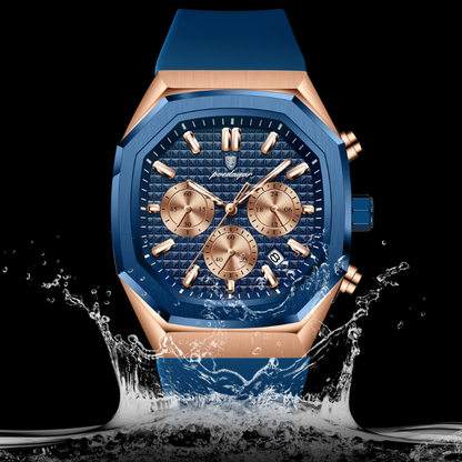 Reloj Octogonal de Negocios