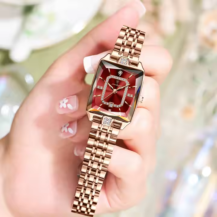 Reloj de Cuarzo Rectangular