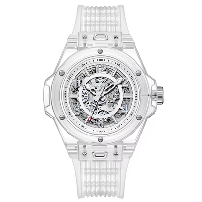 Reloj Automático Transparente