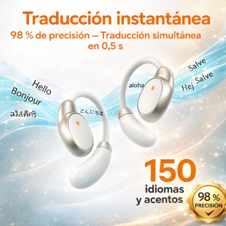 VoxNova IA™ – Auriculares Traductores con Inteligencia Artificial