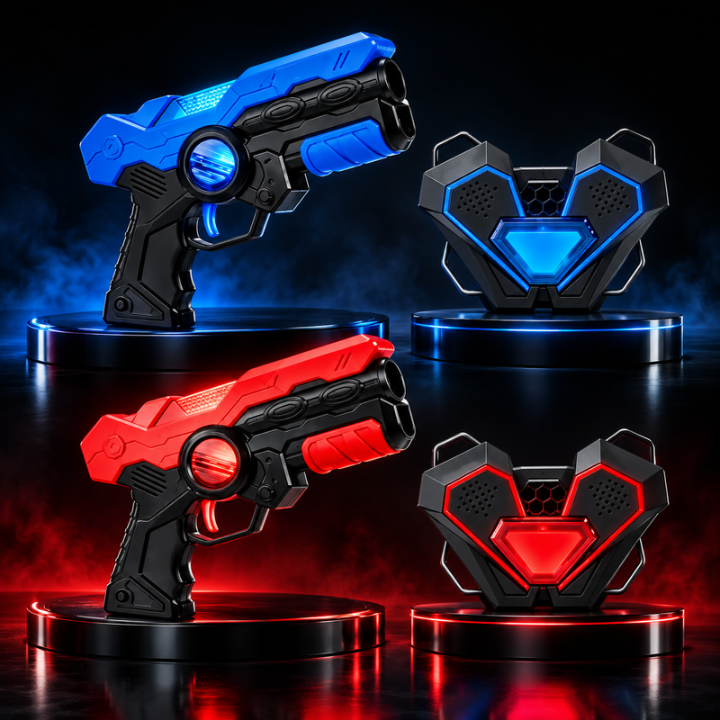 Multiplayer Infrared Laser Battle Gun Set