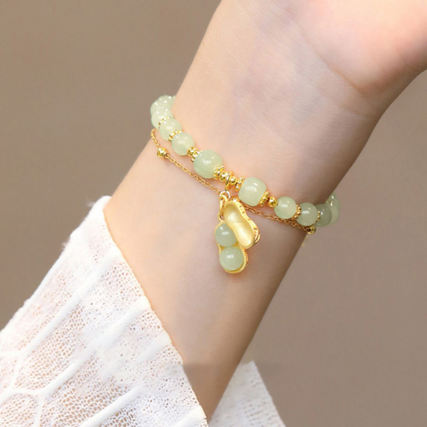 Brazalete de Jade Feng Shui