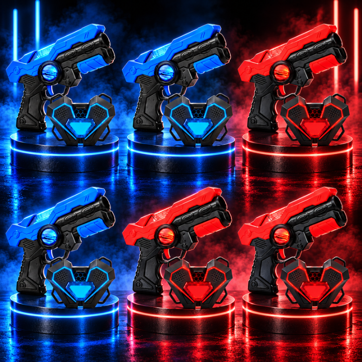 Multiplayer Infrared Laser Battle Gun Set