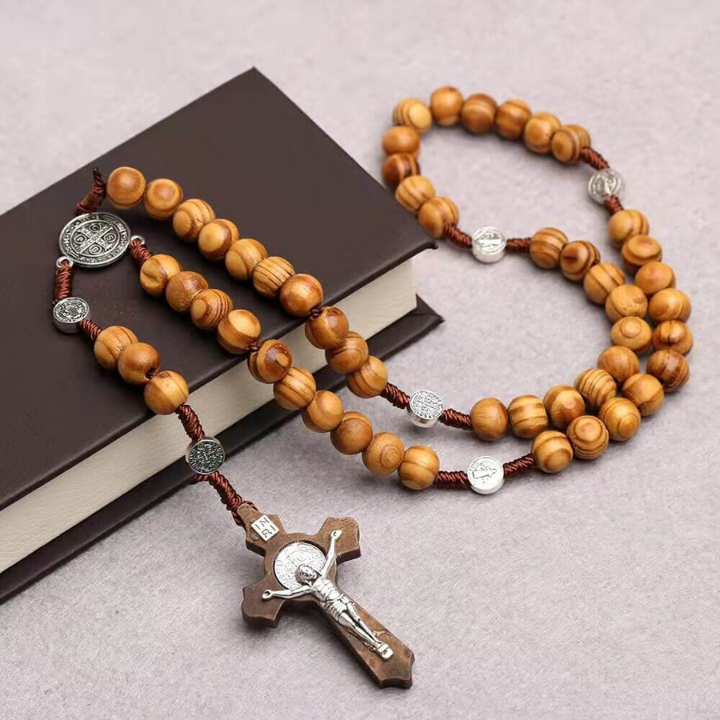 Rosario Sagrado de Madera de Palo Santo