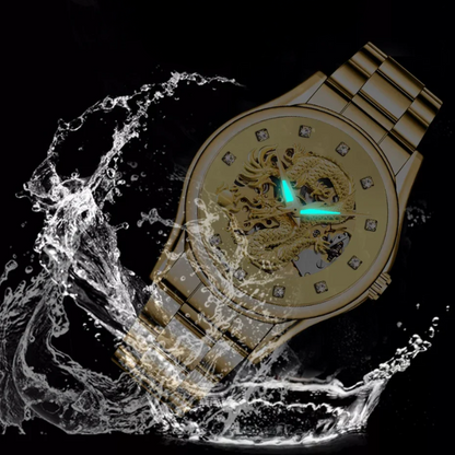 Reloj Dragón Dorado