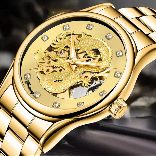 Reloj Dragón Dorado